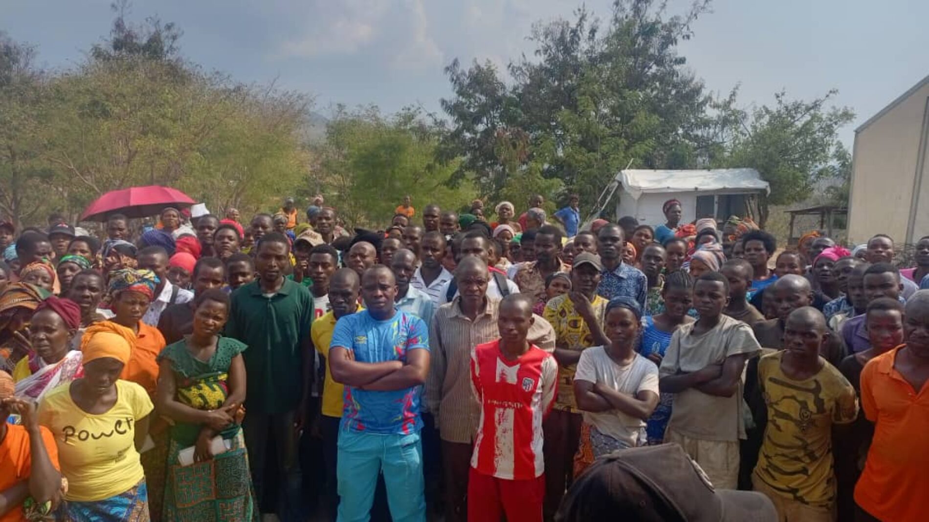 Burundian Refugees in DRC's Lusenda Camp Receive Temporary Tarps Amidst Calls for Durable Solutions