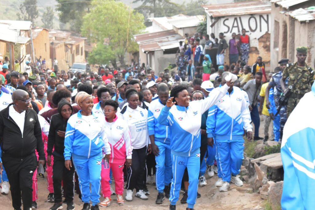 First Lady Leads Sports Initiative in Mukaza to Foster Unity and Health