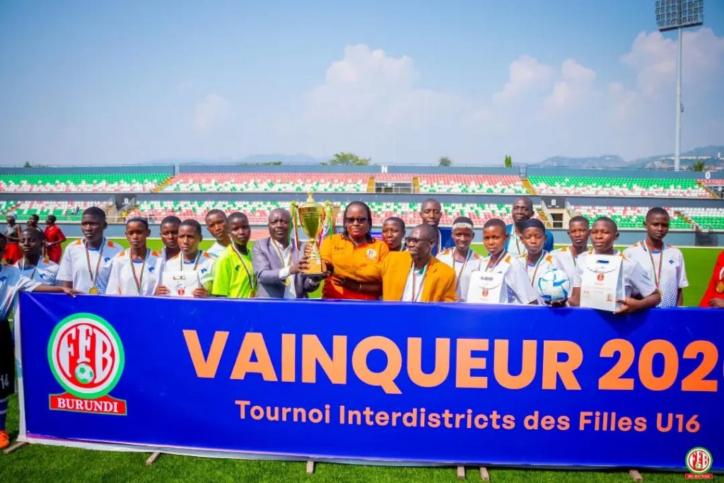 Burundi Launches U16 Girls Football Tournament, Espoir FC Crowned Champions
