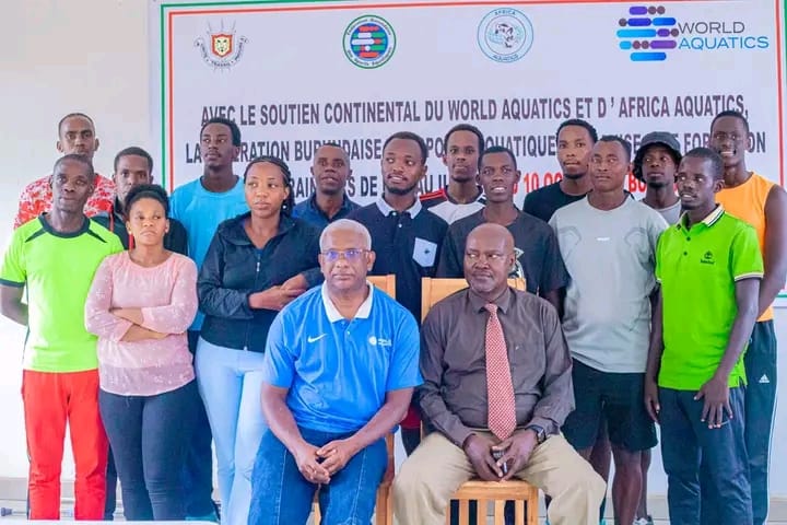 Burundian Coaches Elevate Skills in Level 2 Swimming Training