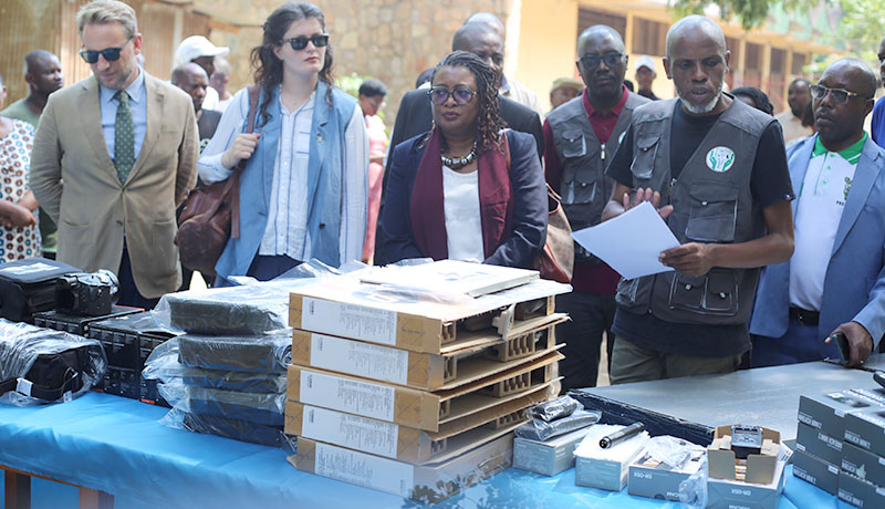 International Partners Equip Burundi's Environmental Protection Office for National Parks