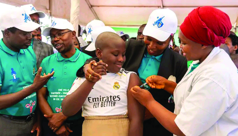 Burundi Launches National Cervical Cancer Vaccination Campaign for Young Girls