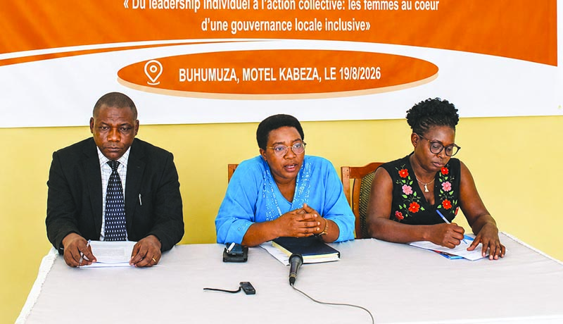 Burundi Initiative Empowers Women Leaders for Inclusive Local Governance