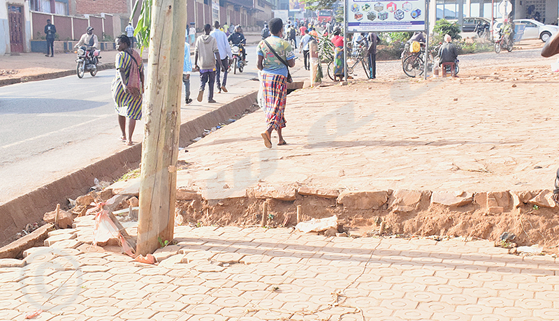 Gitega Sidewalk Modernization Creates Fragmented Urban Landscape