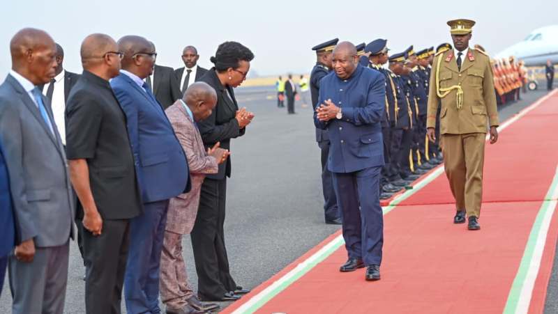Burundi President Returns After Leading AU Health Summit, Showcasing National Progress