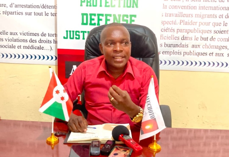 Aluchoto President Urges Government Action on Fires Damaging Burundi's Image