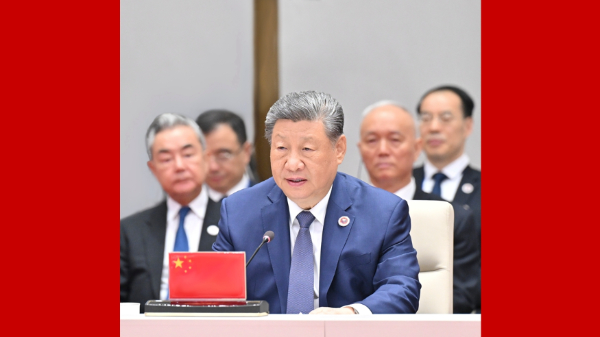 Xi Jinping Calls for Just Global Governance at SCO Plus Meeting