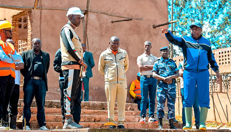 Burundi President Denounces Corruption, Dismisses OBUHA Chief Amid Unfinished Projects Crisis