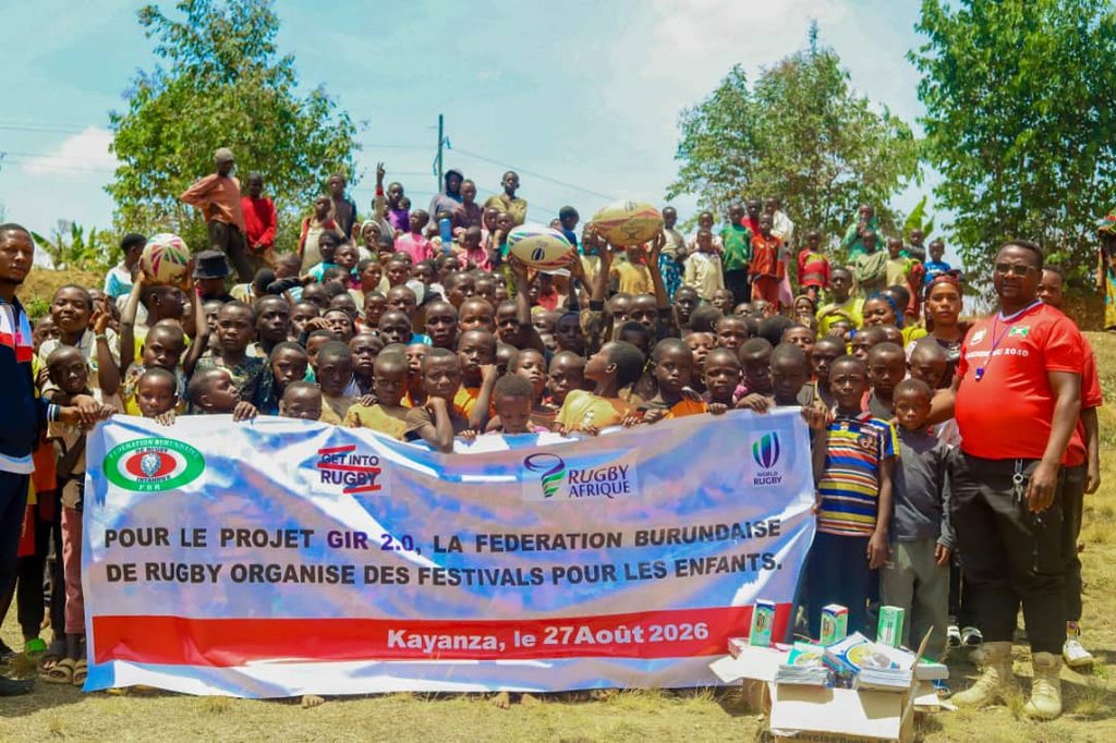Burundi Rugby Federation's 'Get Into Rugby' Program Cultivates Youth Talent and Values