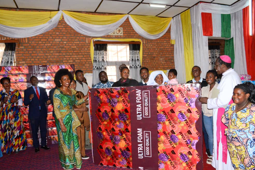 Burundi First Lady Marks 50th Birthday with Orphanage Visit and Donations