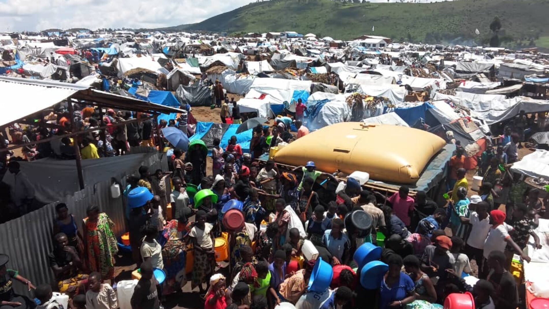 Musasa Refugee Camp Receives Emergency Water Supply Amid Sustainability Concerns