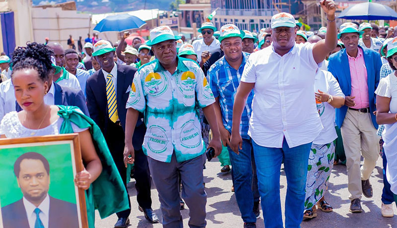 Sahwanya-Frodebu Withdraws From 2027 Presidential Race